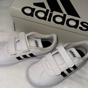 Adidas Brand New White kids shoes Size 10